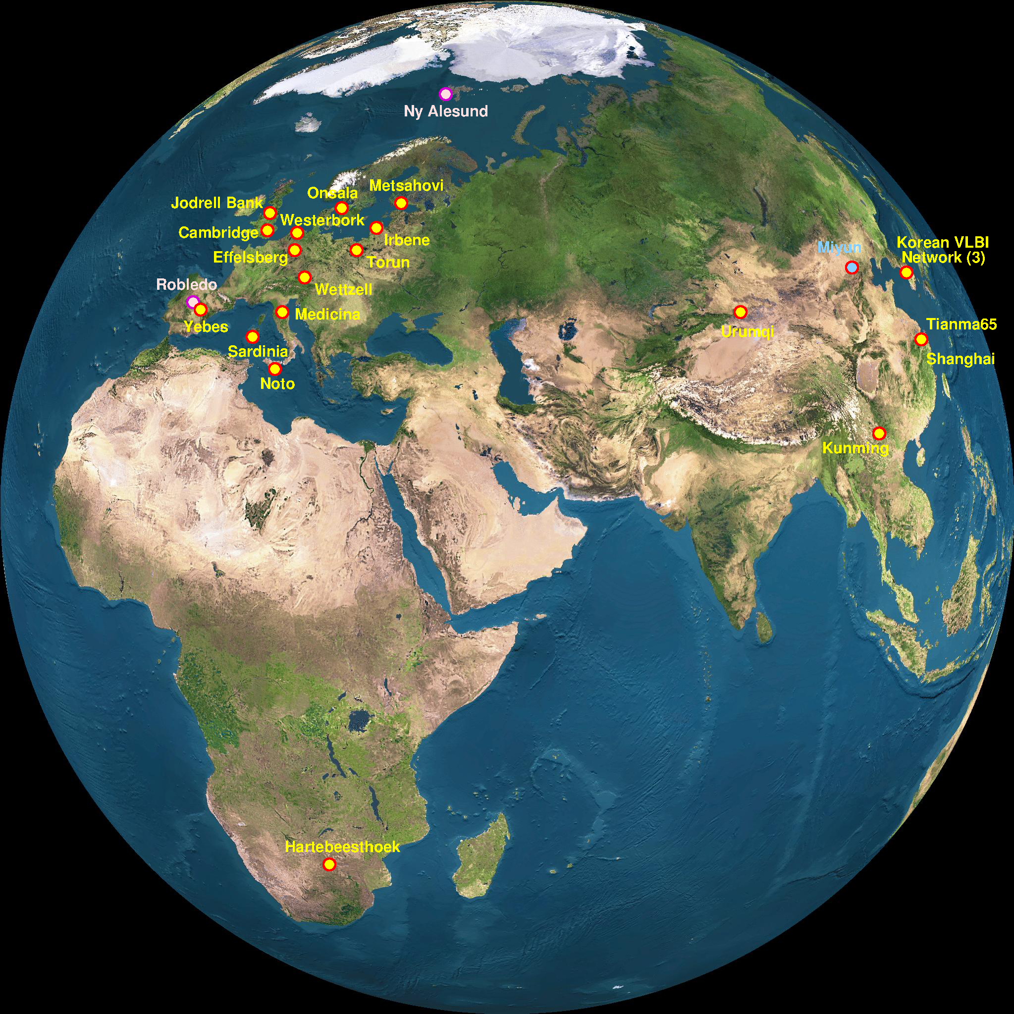 mage © Bob Campbell, the underlying map was generated using Fourmilab's EarthView to get a form to specify a satellite-view of the planet based on NASA's Blue Marble imagery.